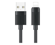 USAMS Kabel U94 60W USB-C do USB-C 1m czarny - 1569141 - zdjęcie 1